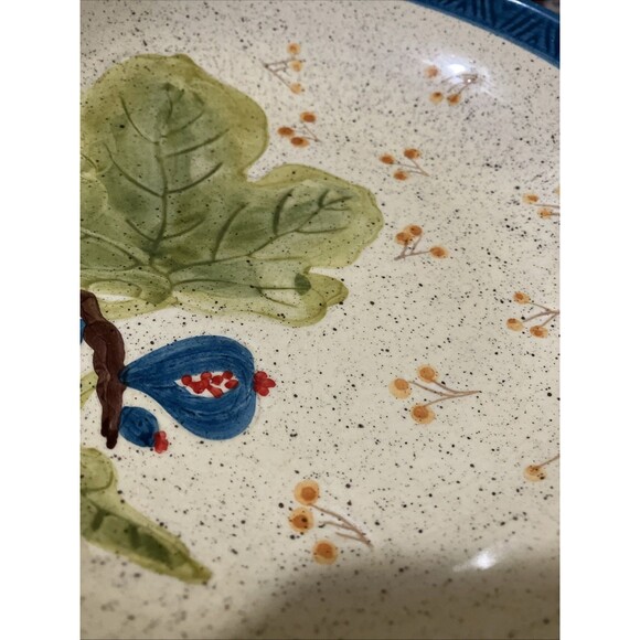 WILLIAMS-SONOMA Pasta Large Bowl "FIG"9.5’ Vintage, Crafted In Italy -2011 - Picture 10 of 15